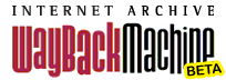 logo: Internet Archive's Wayback Machine