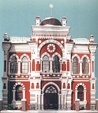 Фасад здания синагоги на Подоле